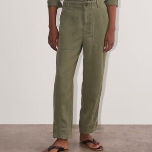 Everlane Buttersoft Utility Pants in olive